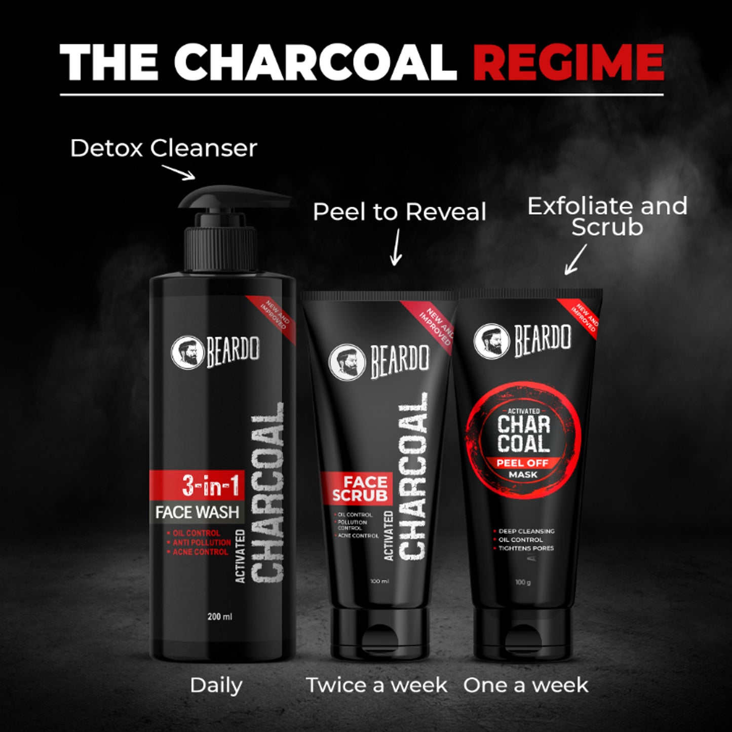 Beardo Activated Charcoal Facewash