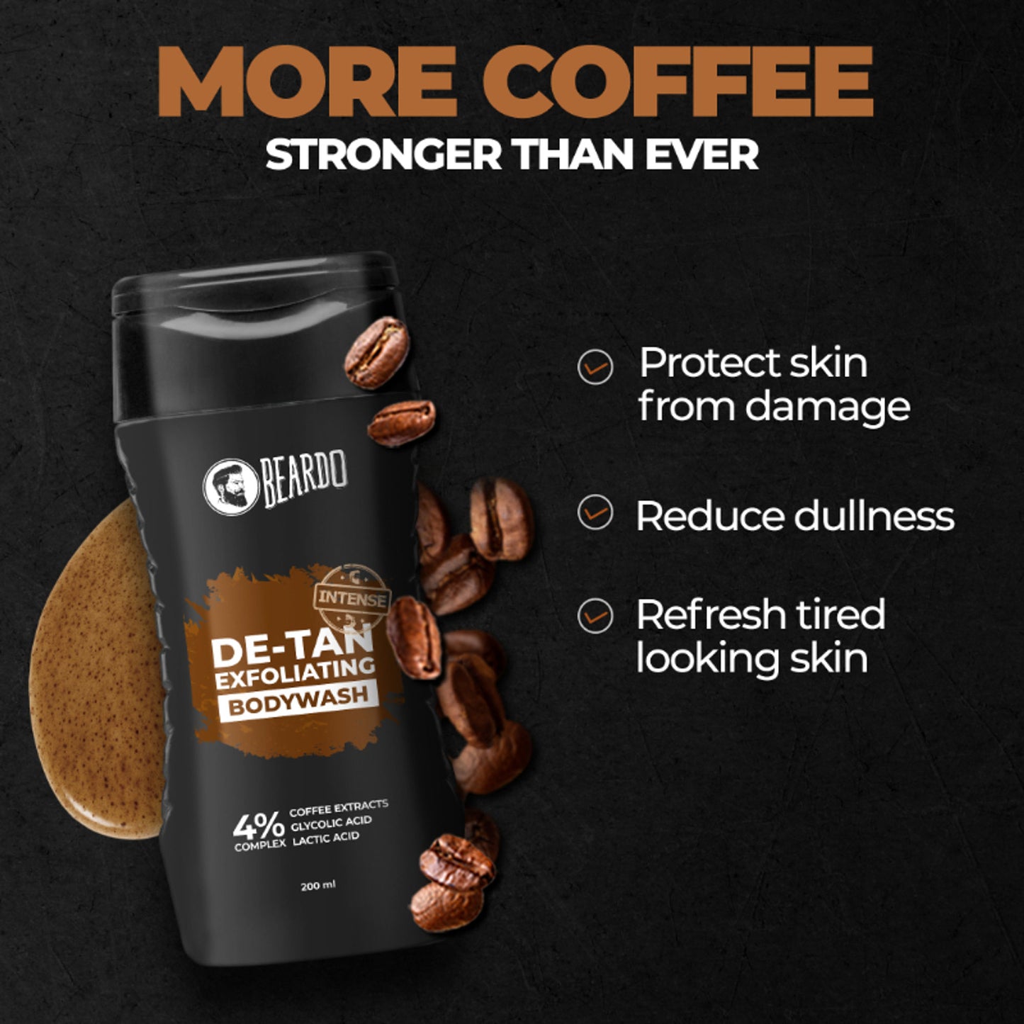Beardo Detan Exfoliating Bodywash