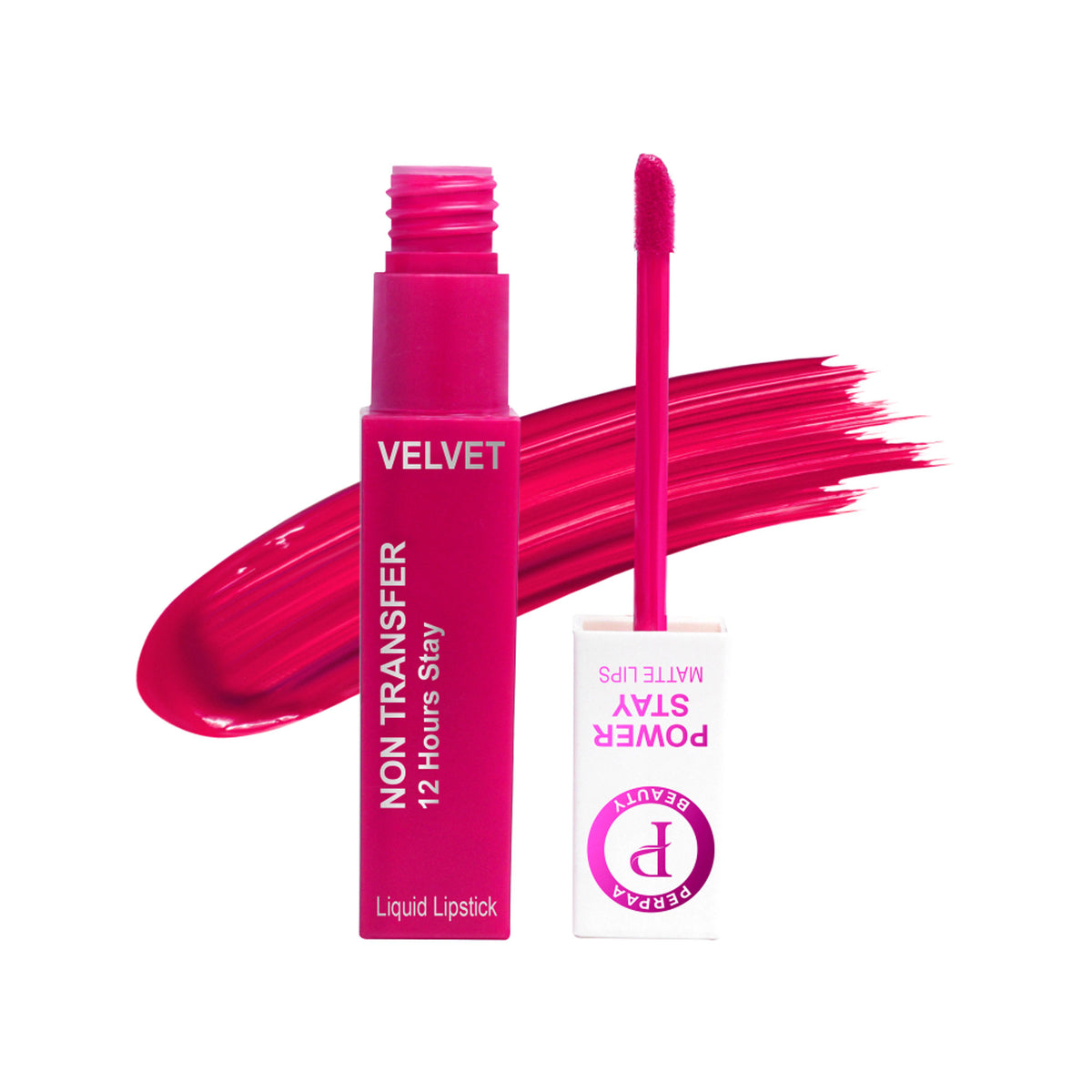 PERPAA Power Stay Waterproof Liquid Matte Lipstick - Pink
