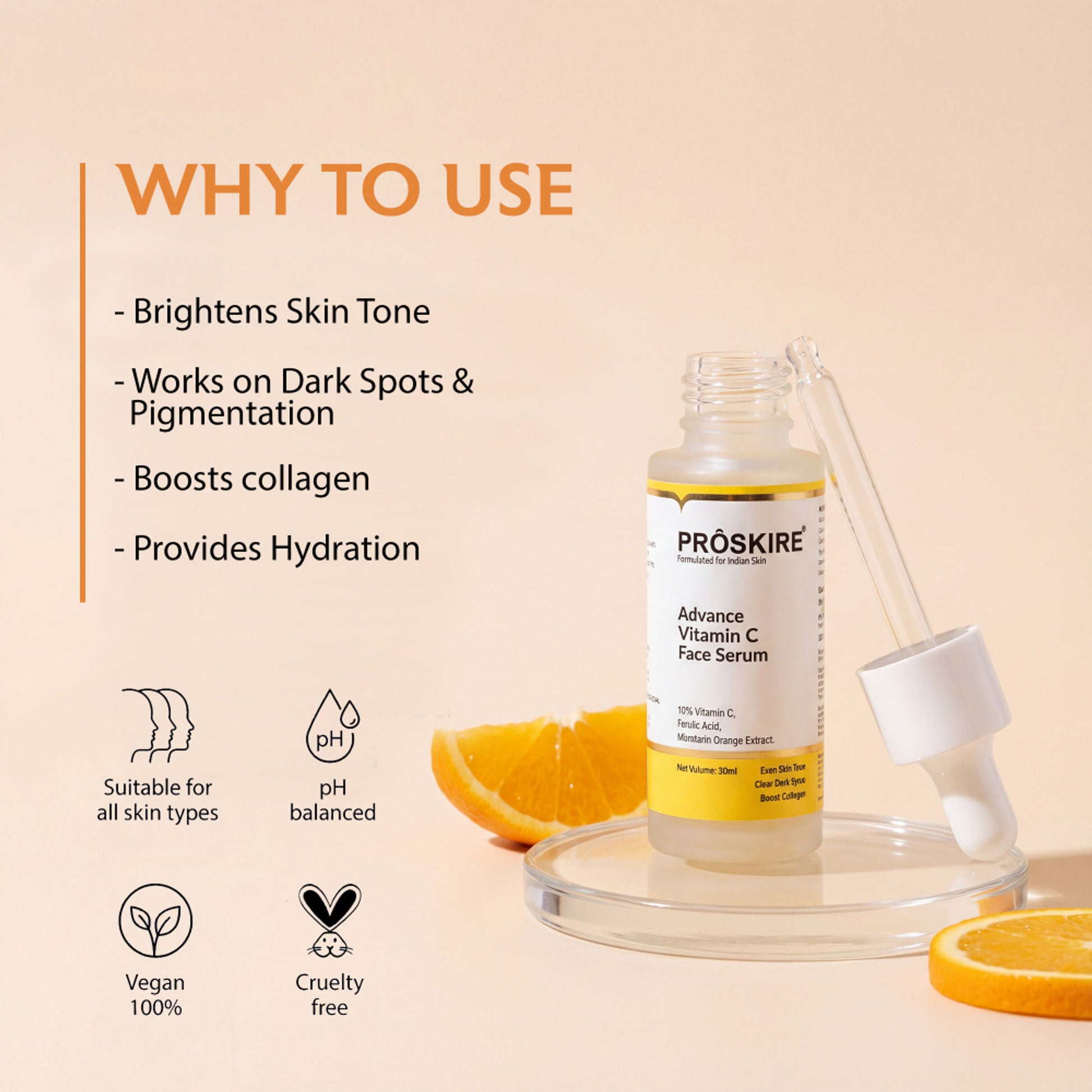 Proskire Advance Vitamin C Face Serum
