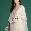Dhiyona IE Plus Size Ethnic Motifs Embroidered Panelled Liva Kurta Set