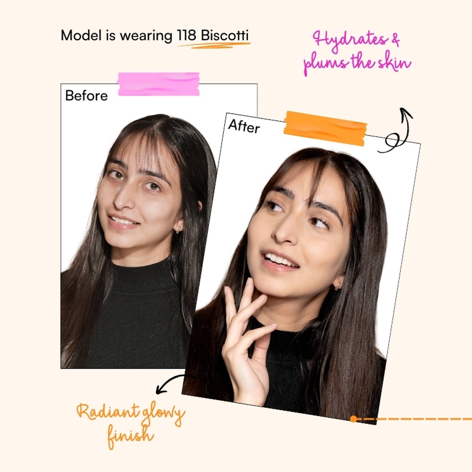 TYPE Beauty De Crease Foundation - 118 Biscotti