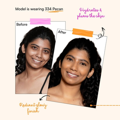 TYPE Beauty De Crease Foundation - 334 Pecan