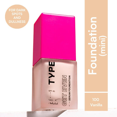 TYPE Beauty Get Even Foundation - 100 Vanilla