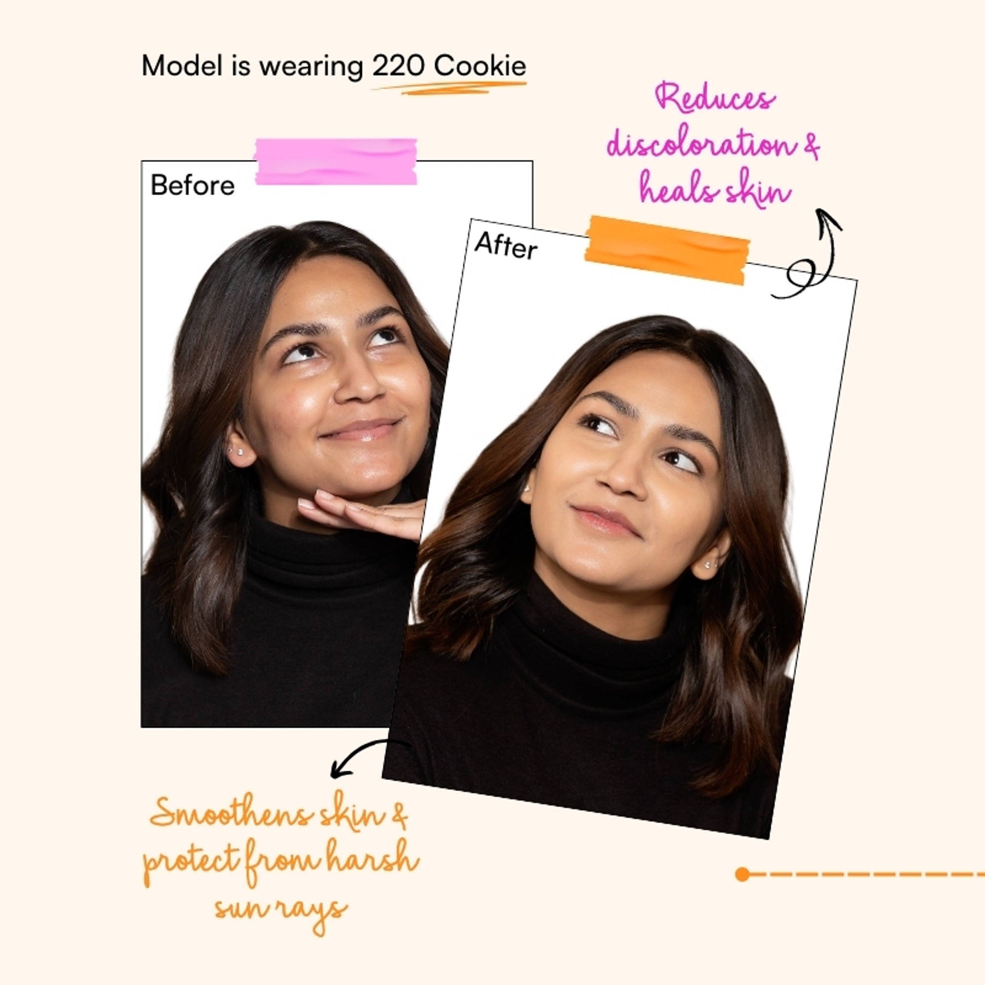 TYPE Beauty Get Even Foundation - 220 Cookie