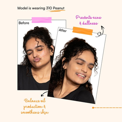 TYPE Beauty Matte Up Foundation - 310 Peanut