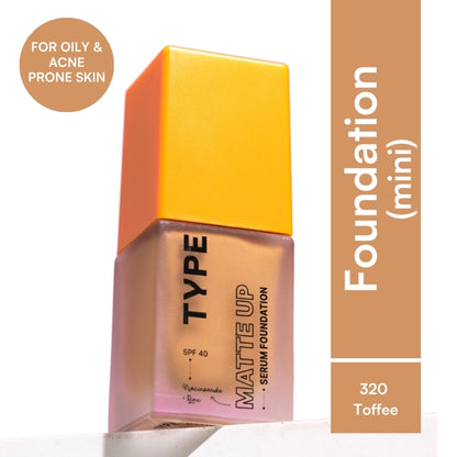 TYPE Beauty Matte Up Foundation - 320 Toffee