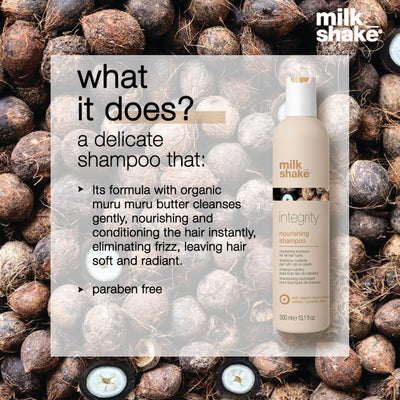 Milkshake Integrity Nourishing Shampoo For Damaged & Chemically Treated Hair
