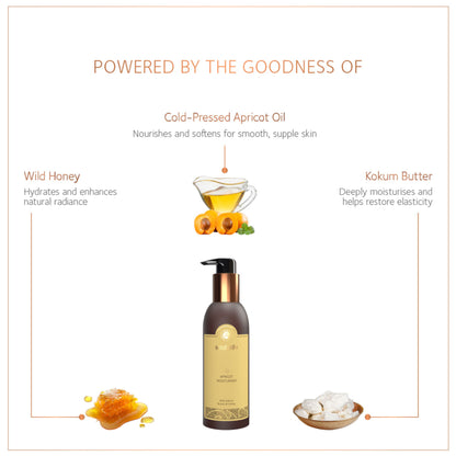 SoulTree Apricot Moisturiser with Honey & Kokum Butter