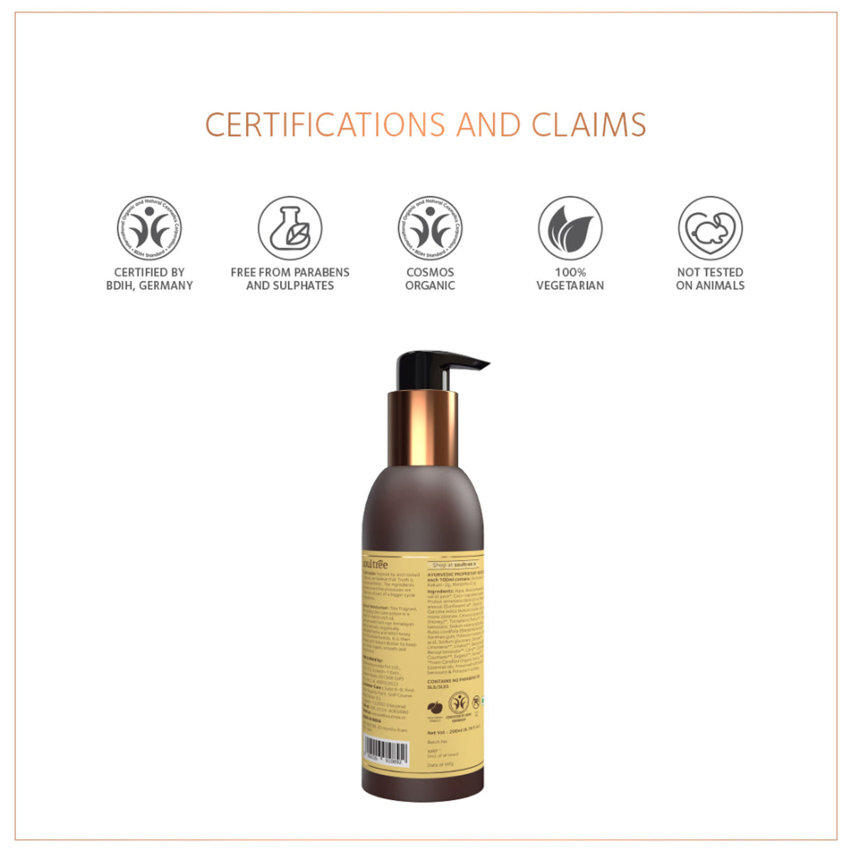 SoulTree Apricot Moisturiser with Honey & Kokum Butter