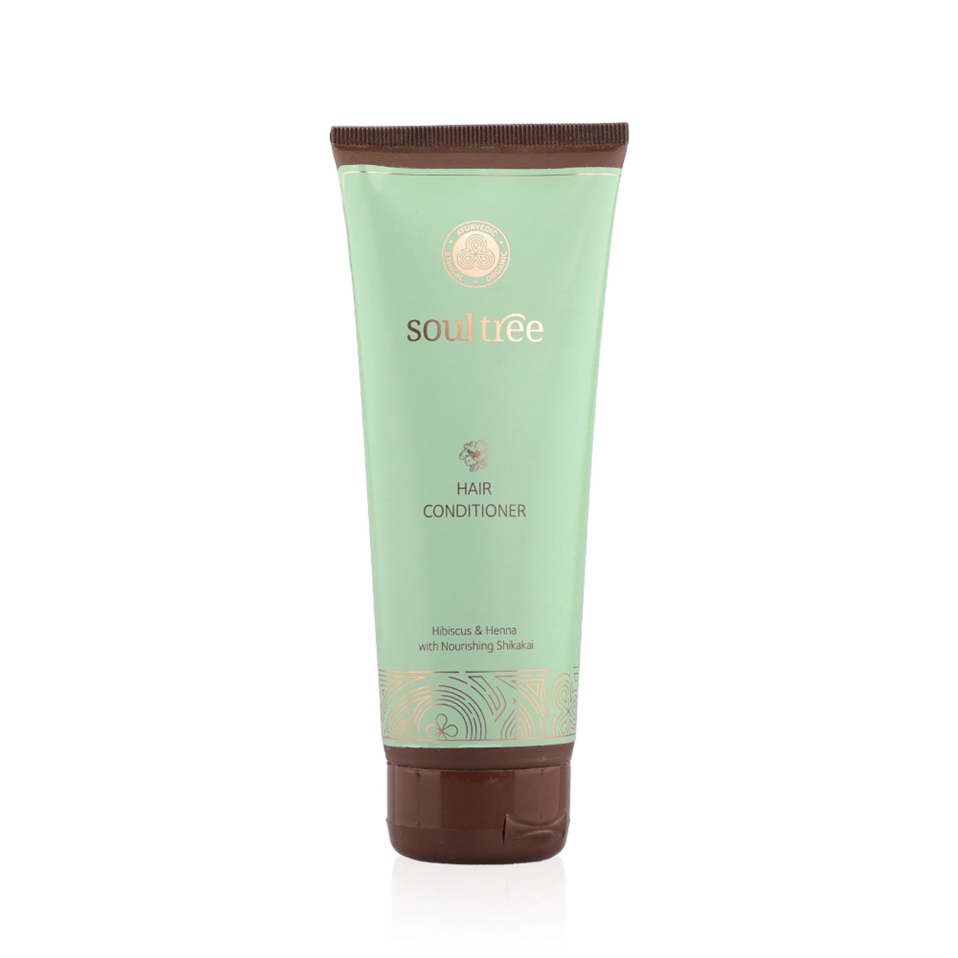 SoulTree Hibiscus Hair Conditioner with Henna & Nourishing Shikakai