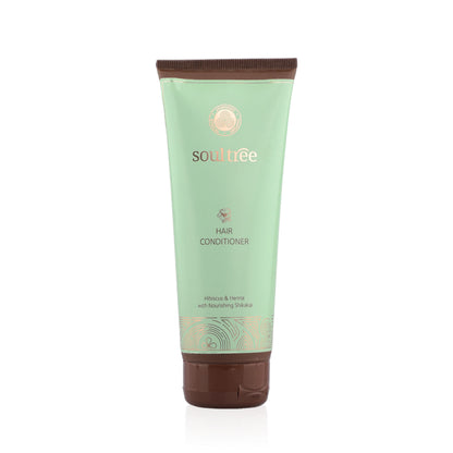 SoulTree Hibiscus Hair Conditioner with Henna & Nourishing Shikakai