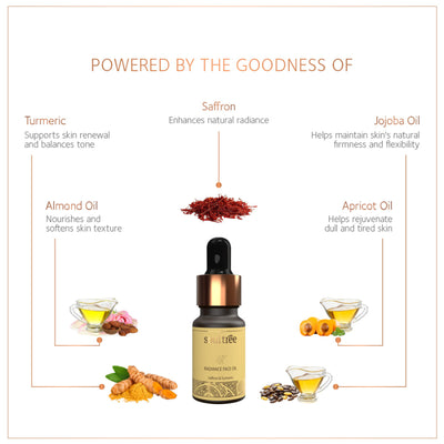 SoulTree Radiance Face Oil with Saffron & Turmeric