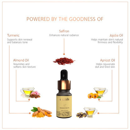 SoulTree Radiance Face Oil with Saffron & Turmeric