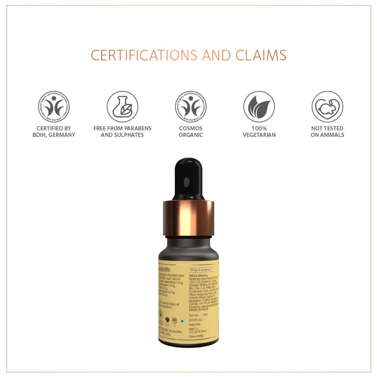 SoulTree Radiance Face Oil with Saffron & Turmeric