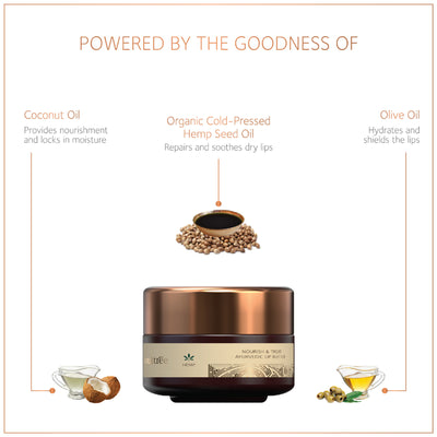 SoulTree Hemp Nourish & Treat Ayurvedic Lip Butter