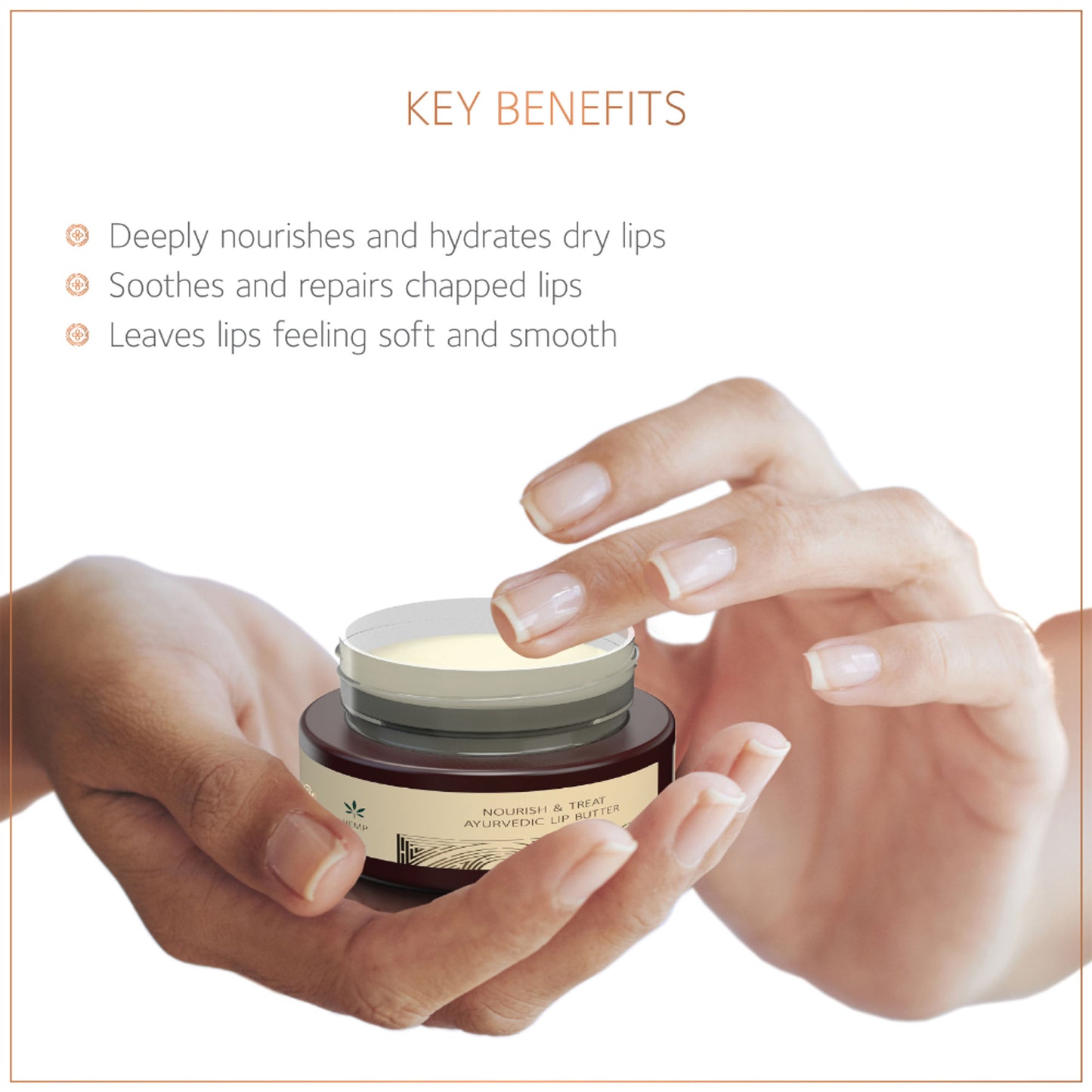 SoulTree Hemp Nourish & Treat Ayurvedic Lip Butter