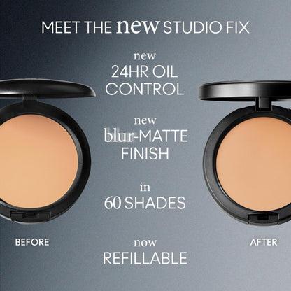 M.A.C Studio Fix Powder Plus 24-Hour Oil Control Compact Foundation Refill - Nc40
