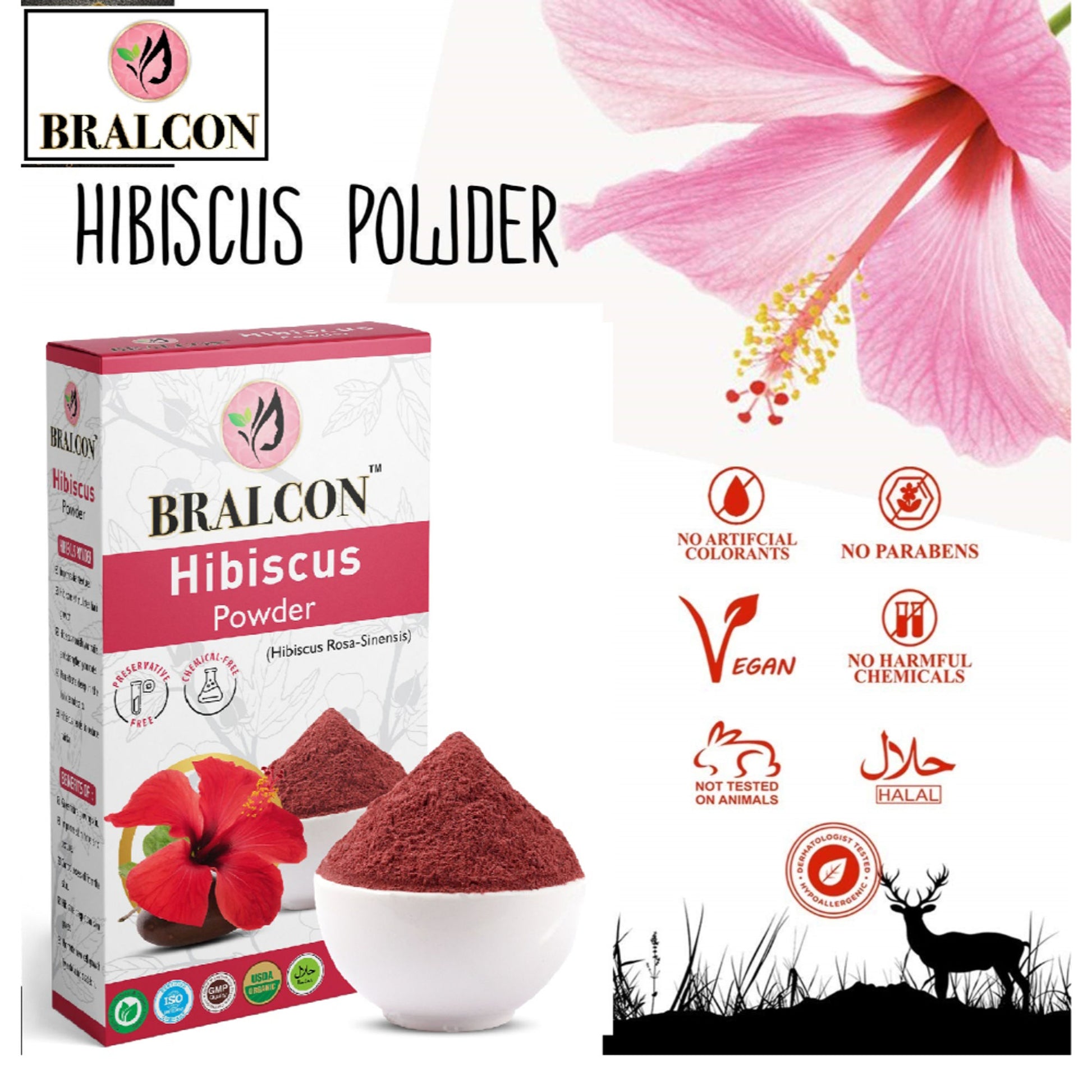 BRALCON Hibiscus Powder