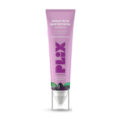Plix 2% Salicylic Acid Acne Spot Corrector Gel For Reducing Active Acne, Controls Oil and Acne Scars
