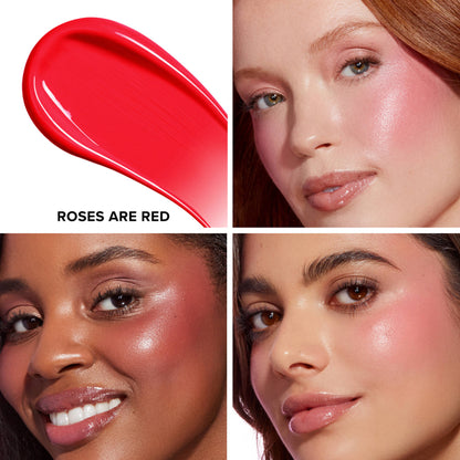 Too Faced Love Flush Glowing Liquid Blush - Roses Are Red