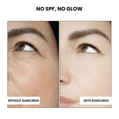 Thriveco Broad Spectrum Sunscreen For All Skin Types, SPF 50+ PA ++++, No Whitecast, Dewy Finish