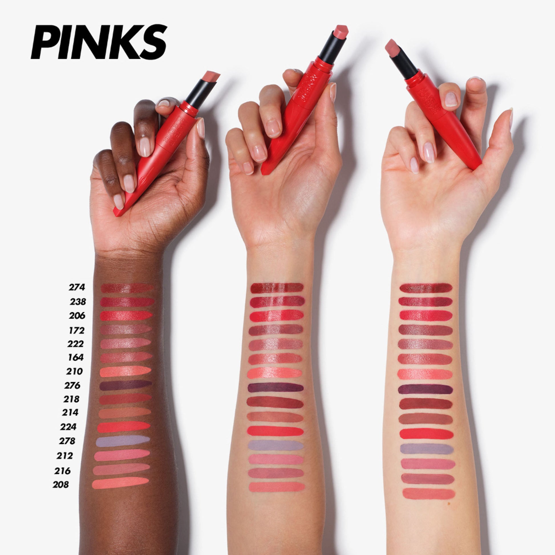MAKE UP FOR EVER Ra For Ever Stick Matte - 128 Lively Peony