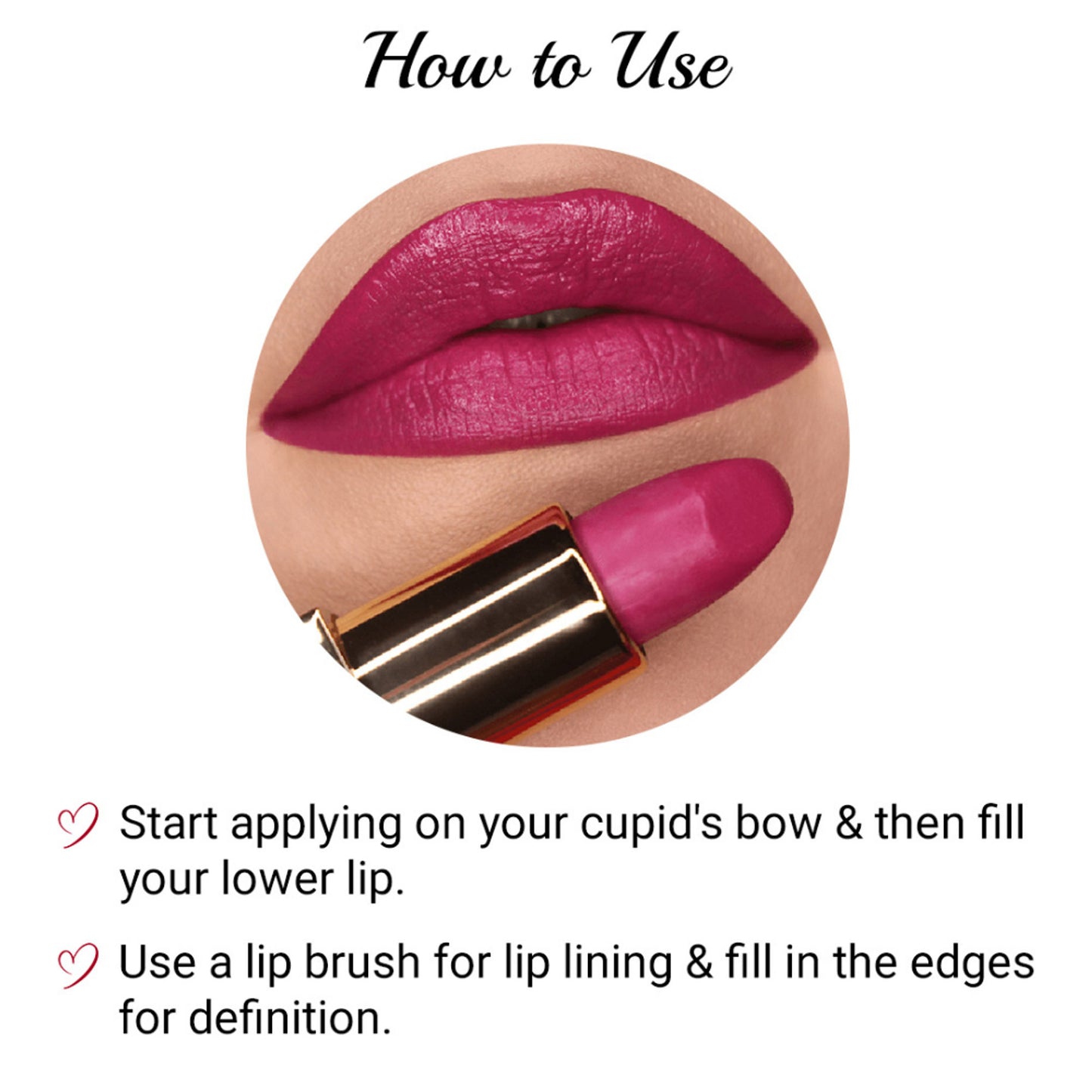 Iba Pure Lips Long Stay Matte Lipstick - M04 Wild Magenta