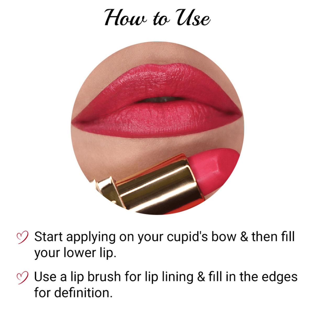 Iba Pure Lips Long Stay Matte Lipstick in M12 Pink Orchid, showing the vibrant pink lipstick with sleek packaging.