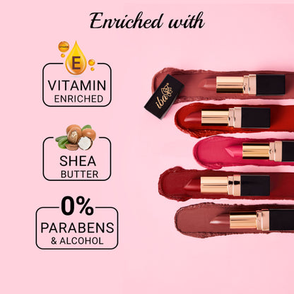 Iba Pure Lips Long Stay Matte Lipstick - M20 Truffle Candy
