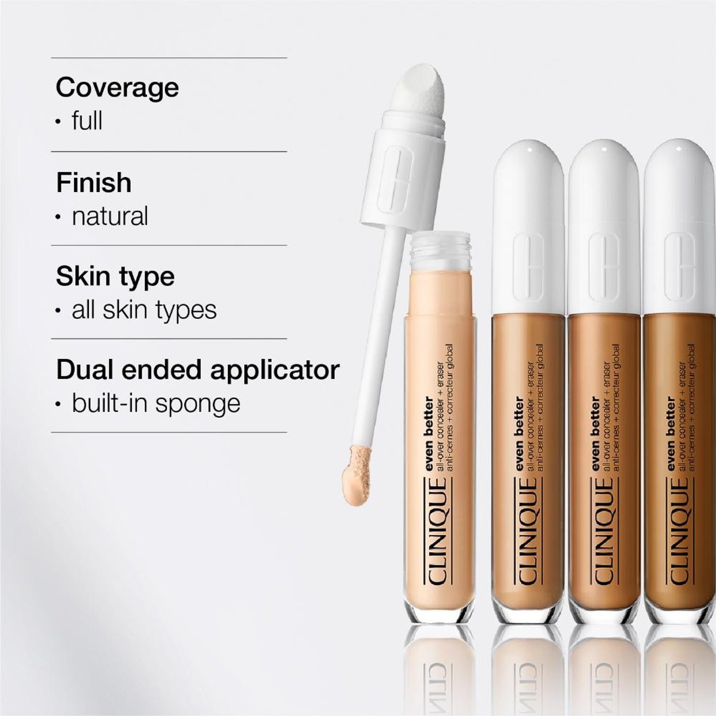 Clinique Even Better All-Over Concealer + Eraser - Oat