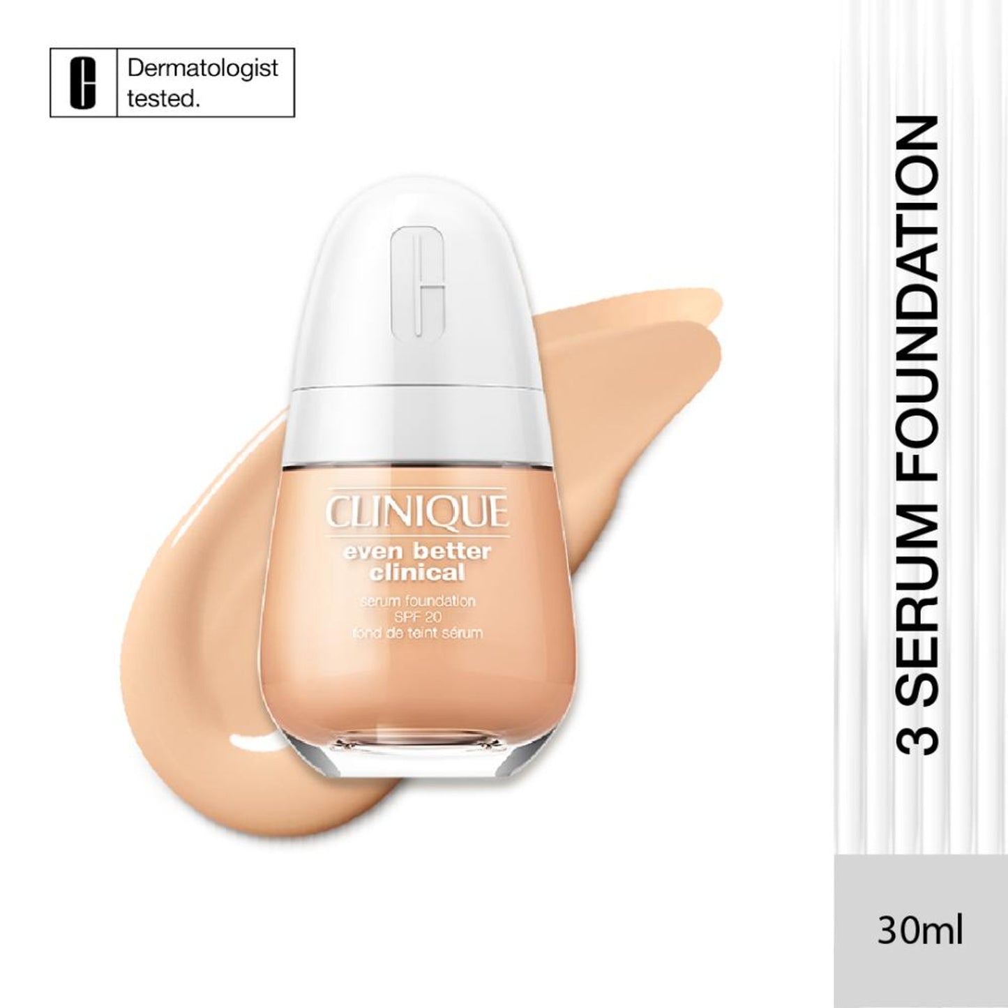 Clinique Even Better Clinical Serum Foundation SPF 20 With Vitamin C - CN 20 Fair