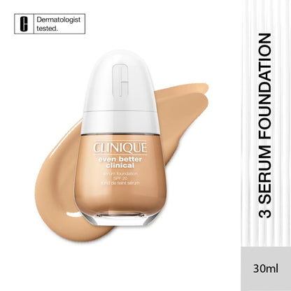 Clinique Even Better Clinical Serum Foundation SPF 20 With Vitamin C - CN 70 Vanilla