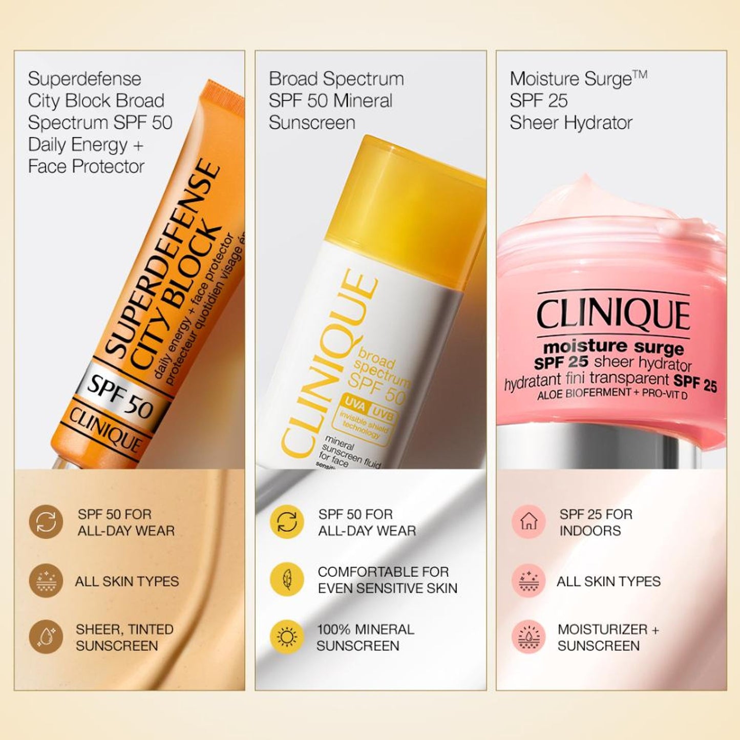 Clinique Superdefense City Block SPF 50 Tinted Sunscreen