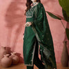 Dhiyona SN Women's Floral Embroidered Straight Kurta With Trouser And Dupatta
