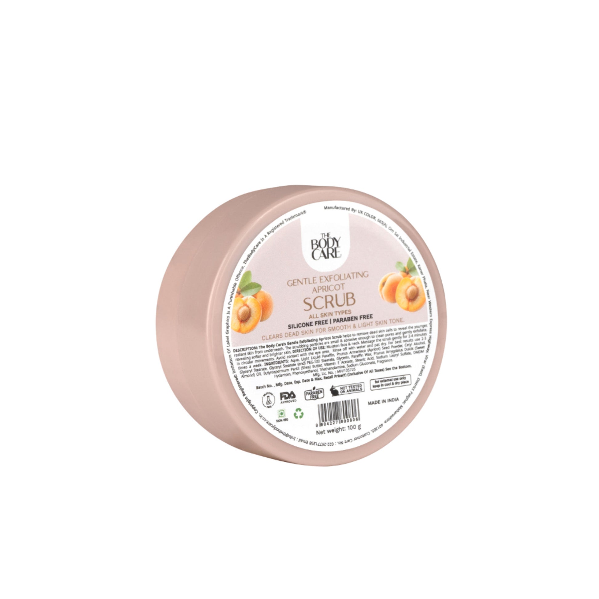 The Body Care Apricot Facial Scrub