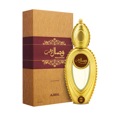 Ajmal Wisal Dhahab Perfume Rich Fruity Woody Fragrance Giftset for Men