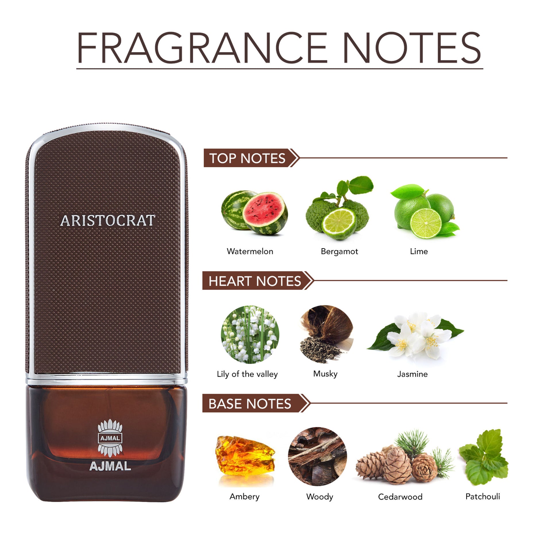 Ajmal Aristocrat EDP Perfume Long Lasting Luxury Fragrance Premium Perfume for Men