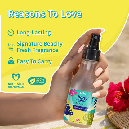 Plum BodyLovin Hawaiian Rumba Body Mist For A Long Lasting Beachy Fragrance