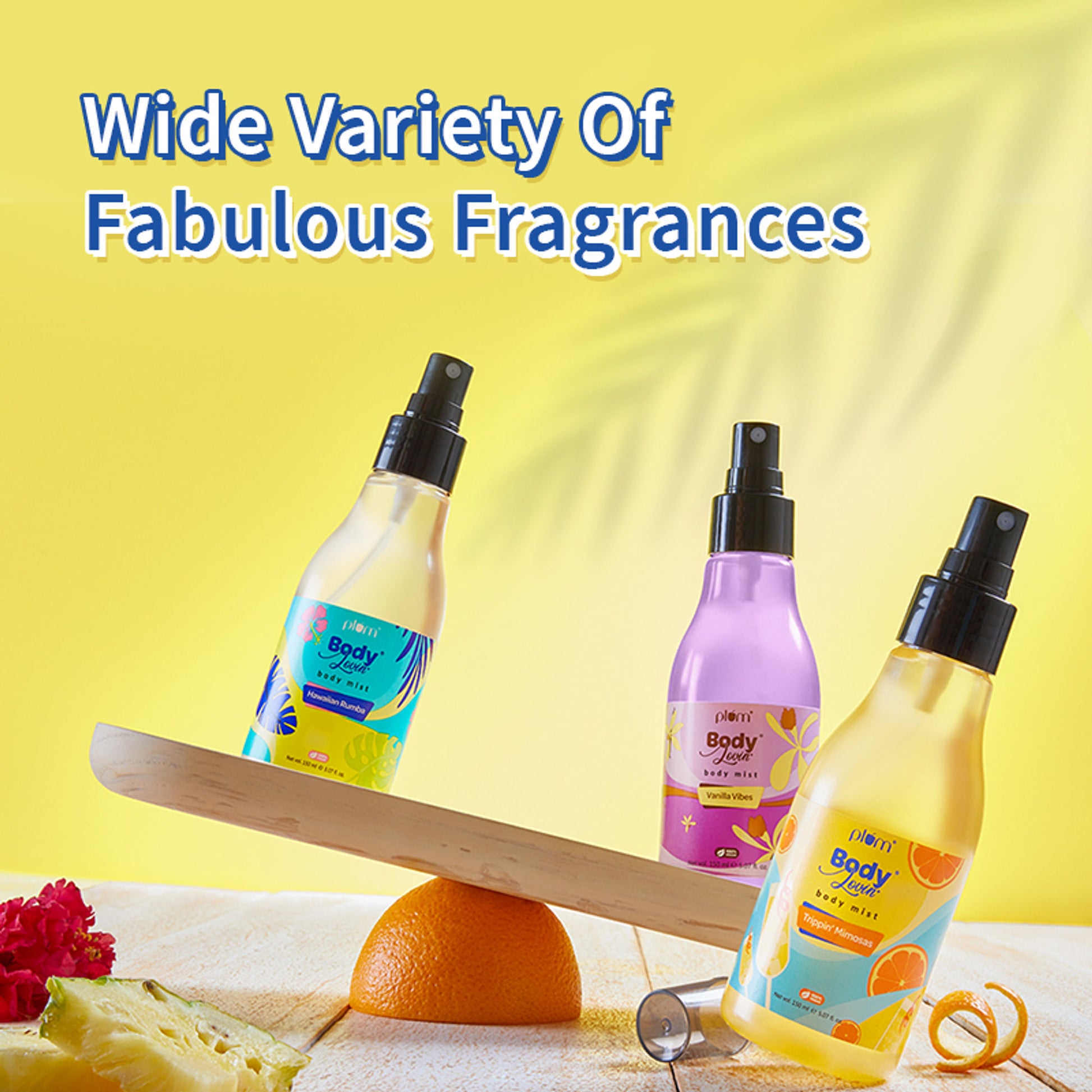 Plum BodyLovin Trippin Mimosas Body Mist For A Long Lasting Citrusy Fragrance