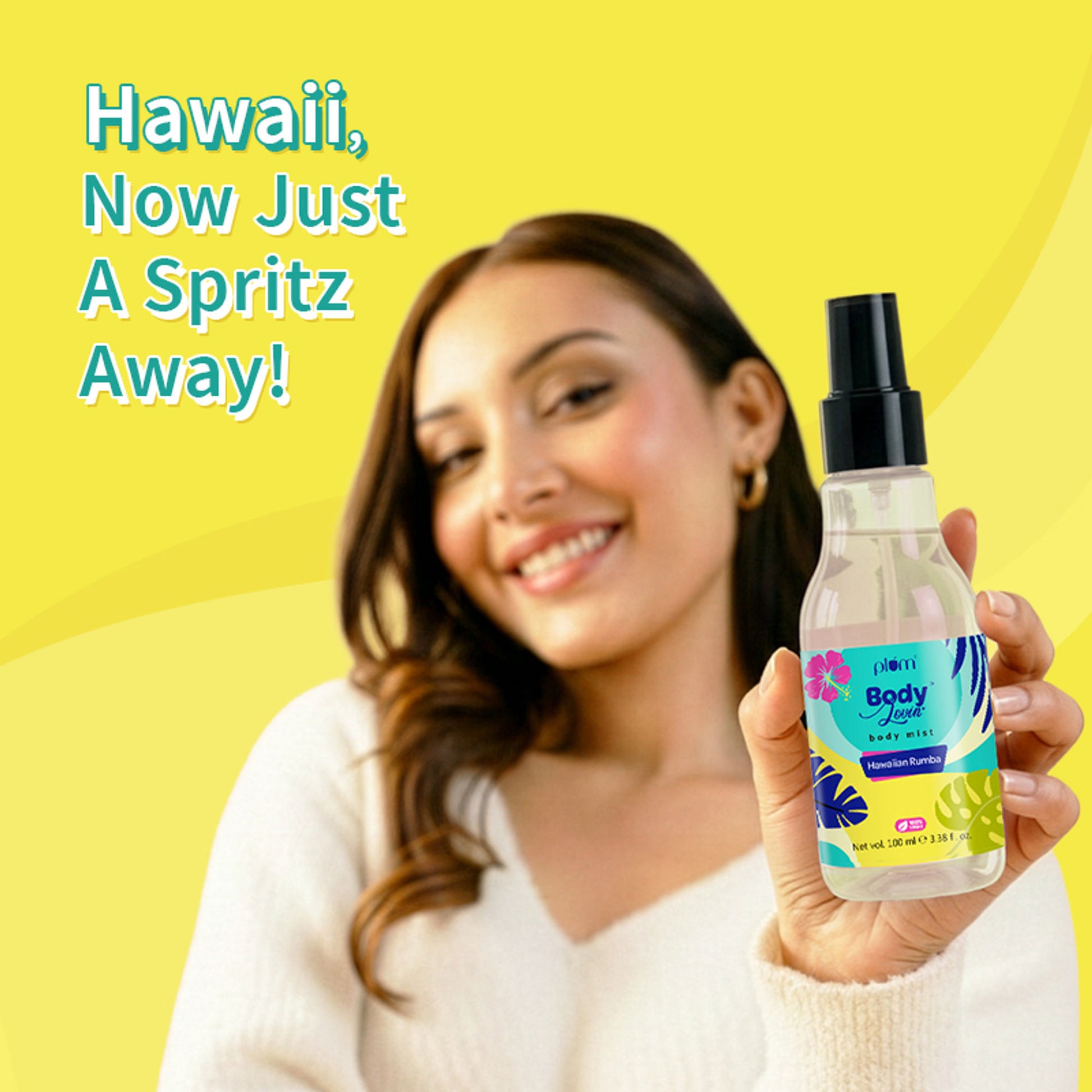 Plum BodyLovin Hawaiian Rumba Body Mist For A Long Lasting Beachy Fragrance