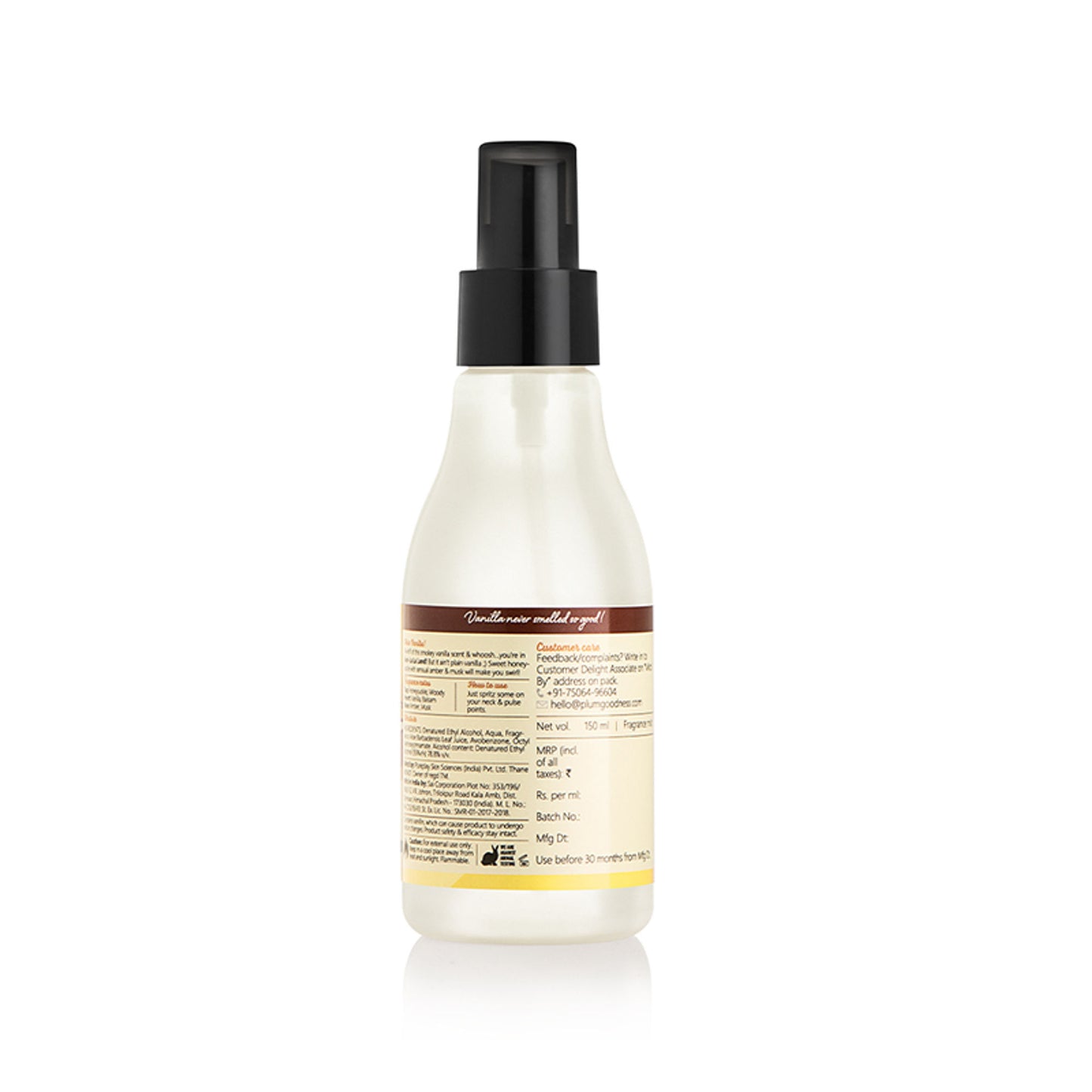 Plum BodyLovin Smokin Vanilla Body Mist For A Long Lasting Vanilla Fragrance