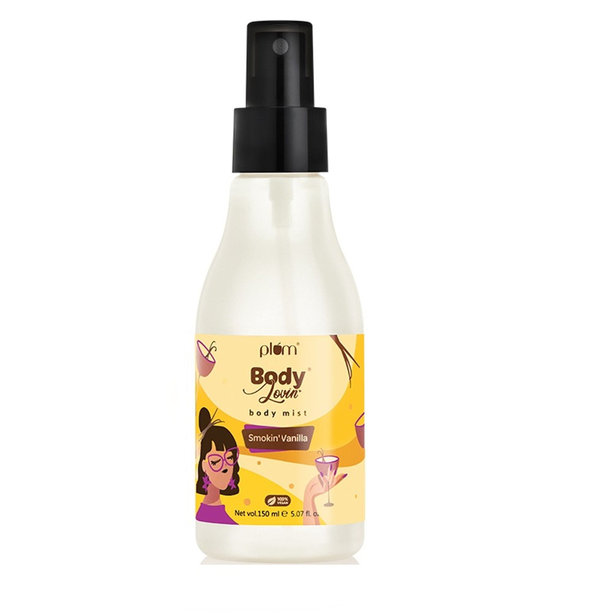 Plum BodyLovin Smokin Vanilla Body Mist For A Long Lasting Vanilla Fragrance