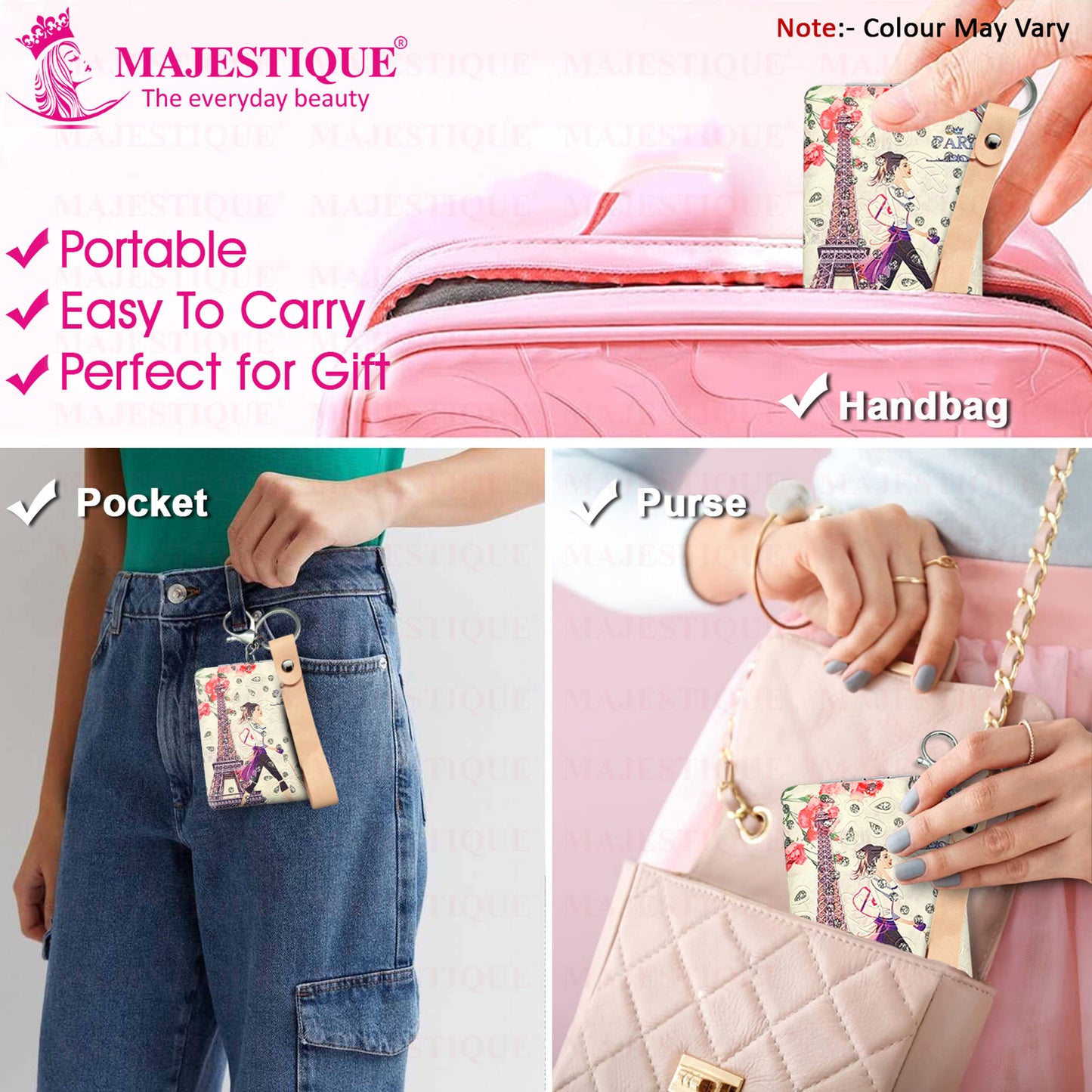 Majestique Magnifying Square Mirror