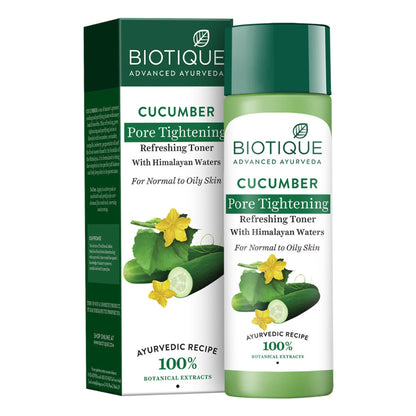 Biotique Bio Cucumber Pore Tightening Toner With Himalayan Waters