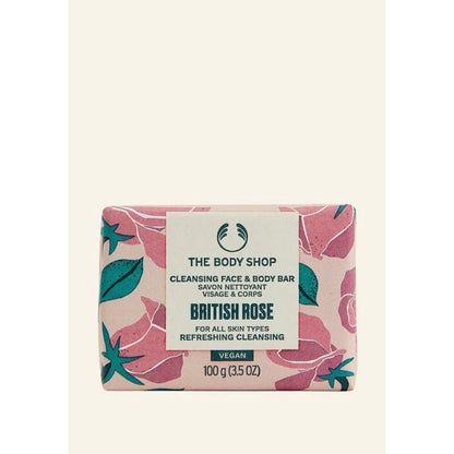 The Body Shop British Rose Exfoliating Soap