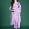 Dhiyona IE Floral Printed Pure Cotton Kurta with Trousers & Dupatta