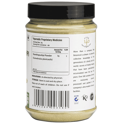 Bixa Botanical Shankhapushpi Powder