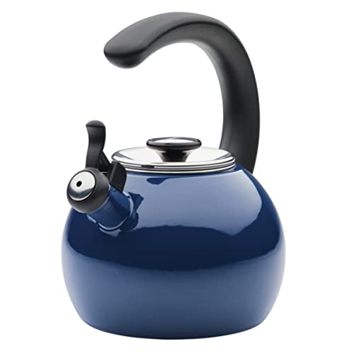Circulon Enamel On Steel Whistling Tea Kettle