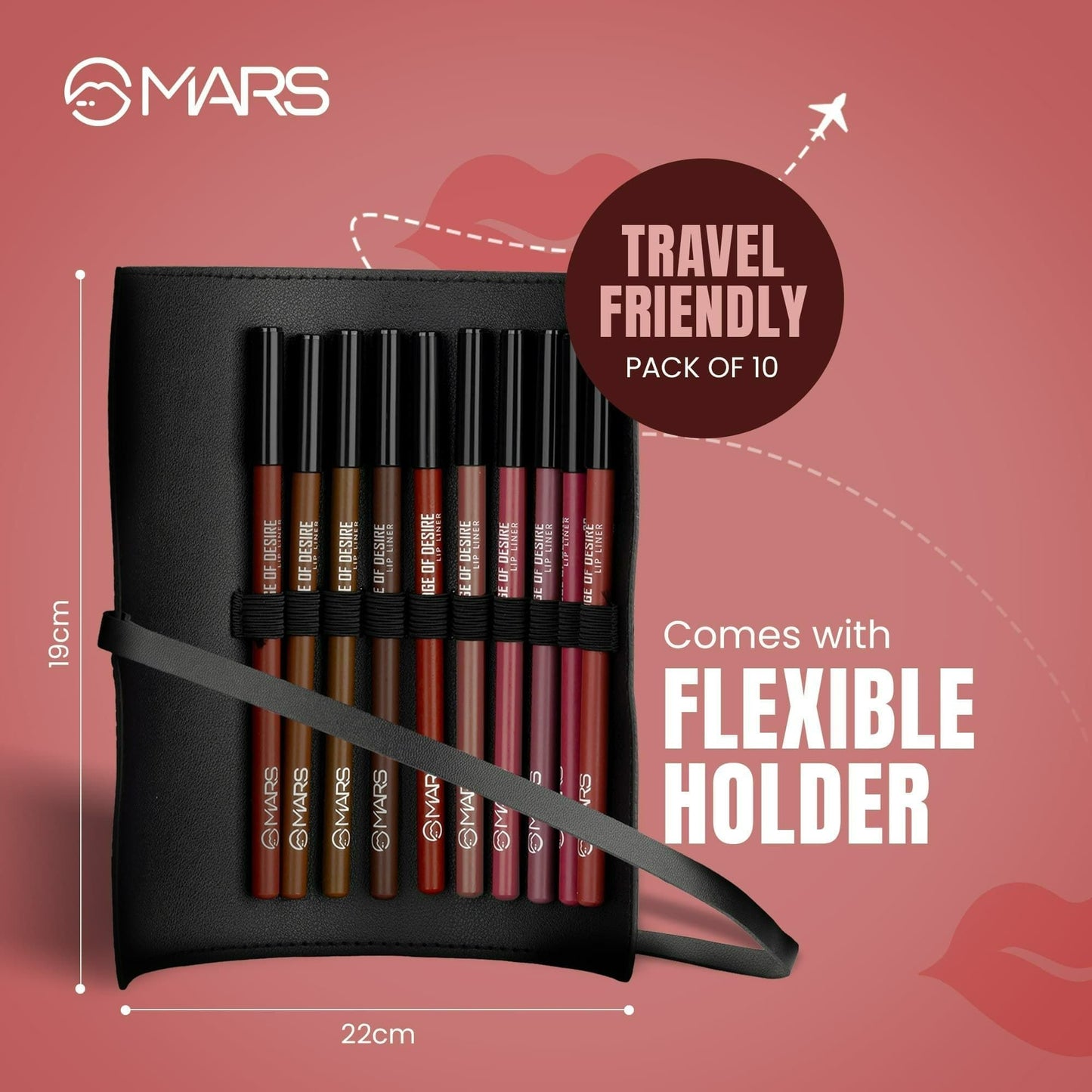MARS Edge of Desire Lip Liner With Holder - Set A